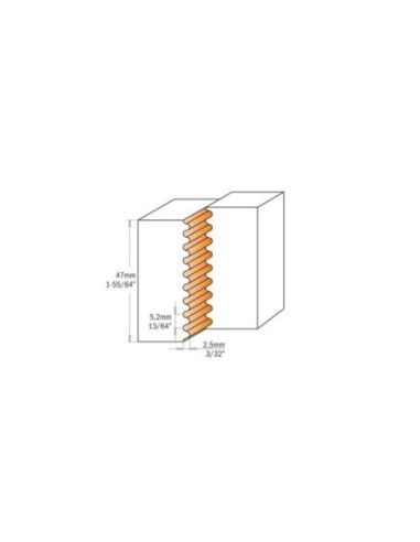 Professional finger joint cutter heads