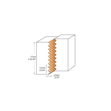 Professional finger joint cutter heads