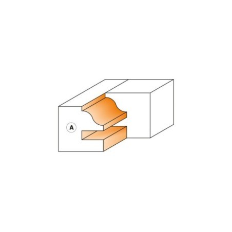 Porte-outils profil et contre-profil