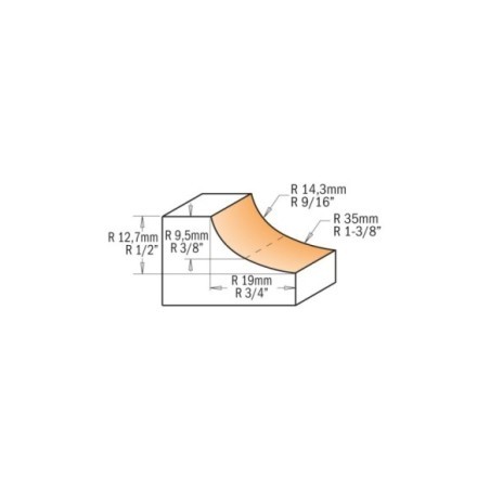 Cove router bits