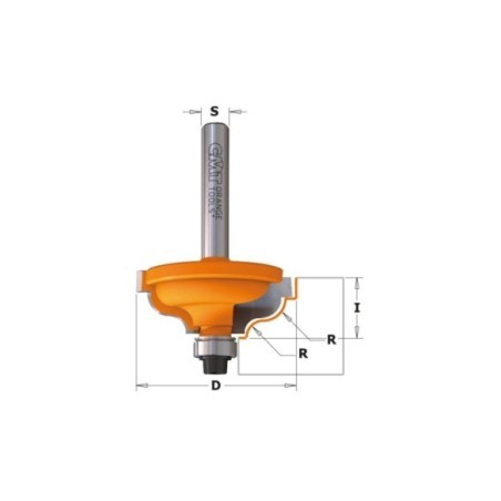 Ogee with fillet router bits