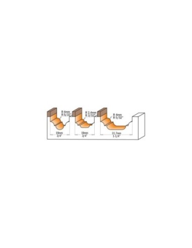 Plunge Ogee Bits