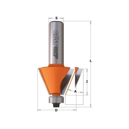 Chamfer router bits