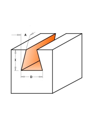 Dovetail router bits