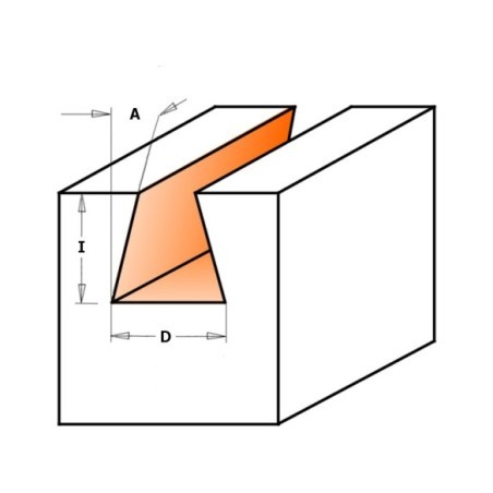 Frese per unione a coda di rondine