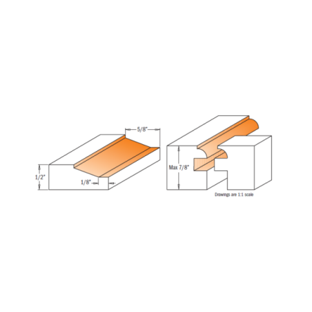 3 piece small arch door sets
