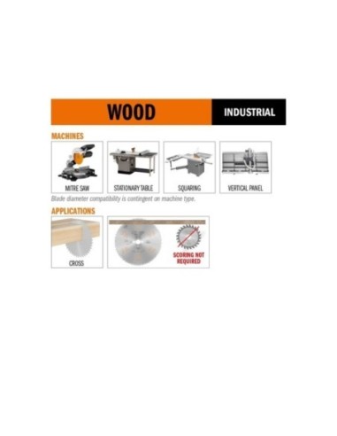 Industrielle Kreissägeblätter für Melamin und Laminat