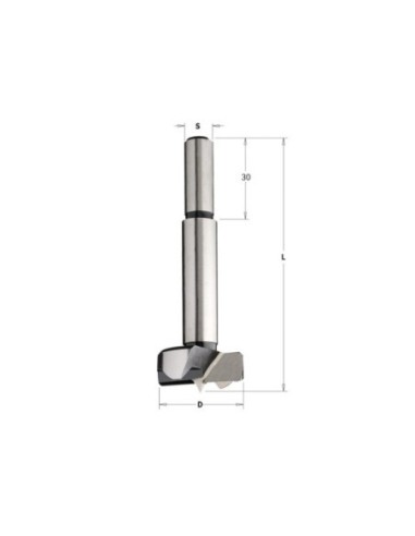 Mèches à façonner à queue cylindrique