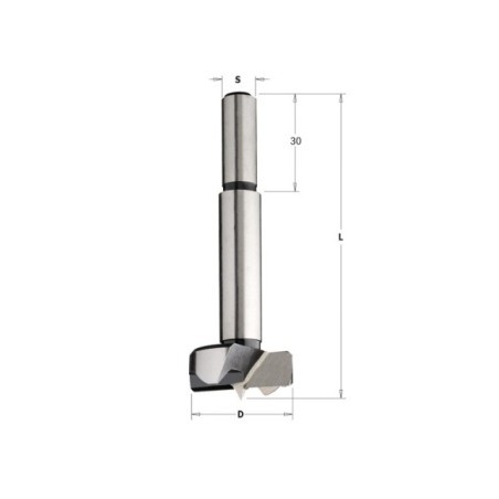 Mèches à façonner à queue cylindrique