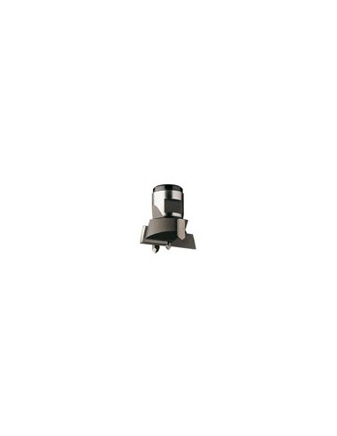 Interchangeable boring bits with threaded shank