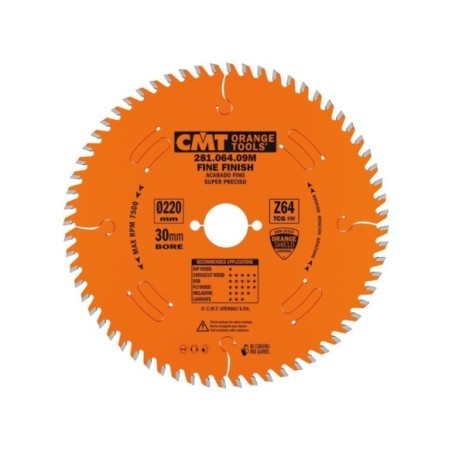 Industrial laminated and chipboard circular saw blades