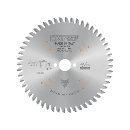 Sierra circular para materiales no ferrosos, PVC y laminados, linea industrial