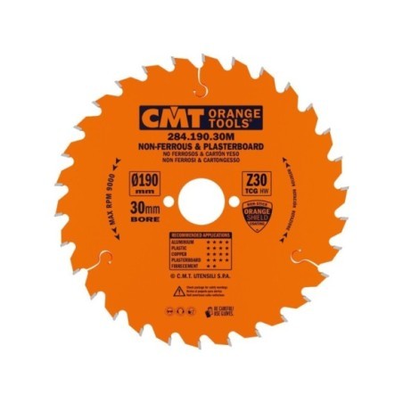 Lames circulaires industrielles pour matériaux non ferreux et plastique