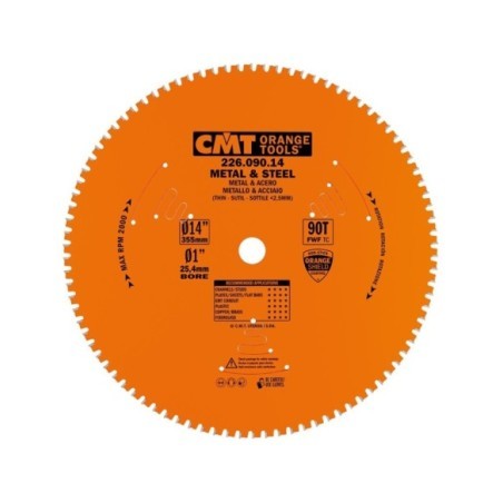 Industrial dry cutter circular saw blades