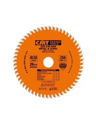 Lames circulaires industrielles pour matériaux ferreux et PVC