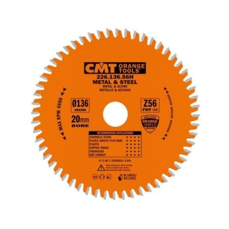 Lames circulaires industrielles pour matériaux ferreux et PVC