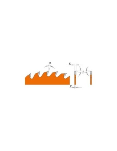 Fine cut-off circular saw blades