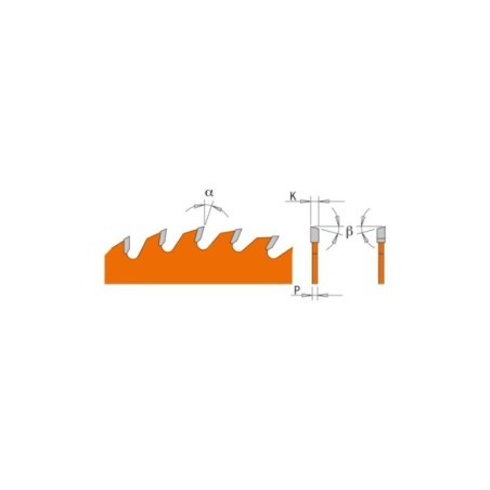 Fine cut-off circular saw blades